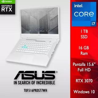 Asus Tuf Dash 15.6 I7 11th Gen 16gb Ram Rtx 3070 8gb 1tb Ssd