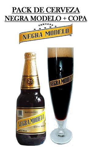Cerveza Mexicana + Copa Negra Modelo
