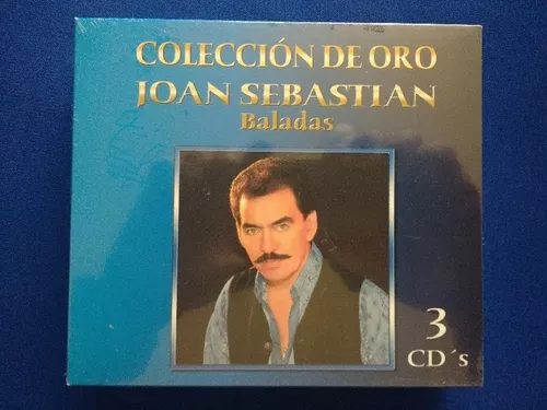 Cd Joan Sebastian - Colección De Oro Baladas - Set 3 Discos | MercadoLibre