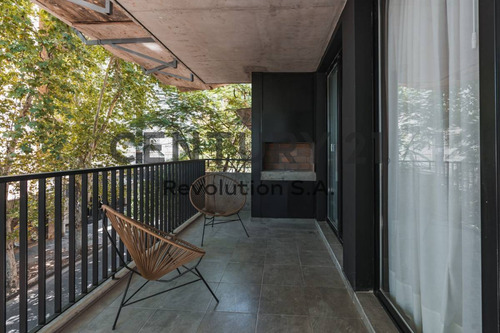 Imagen 8 de 13 de Departamento Monoambiente Con Balcón Y Parrillero De 30 M2 - Rodriguez 1036