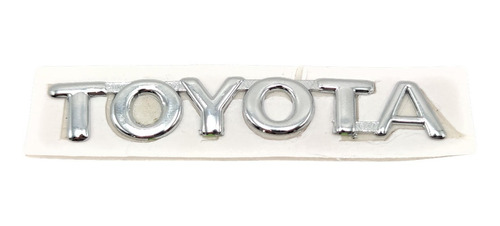 Emblema Toyota Palabra Tamaño Miniatura Adherible