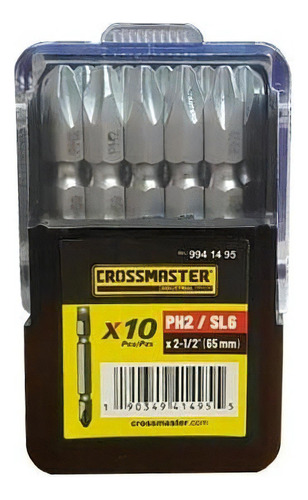 Puntas Atornillador Phillips Plano 10 U Crossmaster 9941495