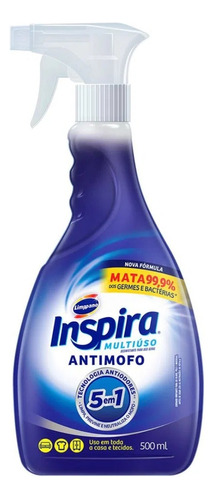 Antimofo 5 Em 1 Inspira Limppano Spray 500ml Elimina Odores