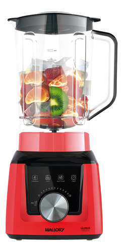 Liquidificador Mallory Taurus Touch 3,1l 1300w - Verm 110v Cor Vermelho
