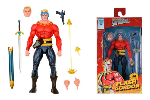 Defensores Figura Muñeco Juguete Flash Gordon Neca 