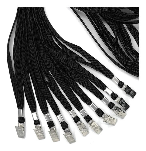 Emblema Bird Of The Birds Black Lanyards, Pacote Com 100 Uni