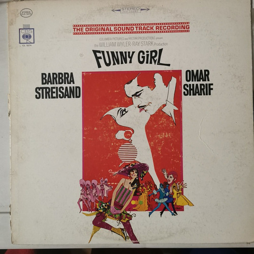 Disco Lp: Funny Girl- Omar Sharif,streisand