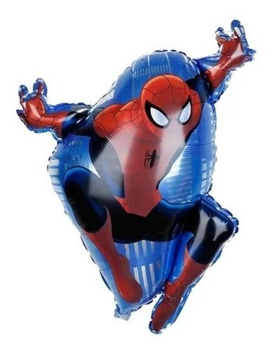 Kits 5pz Globos Metalicos De Spiderman Marvel Hombre Araña Color Kit-01
