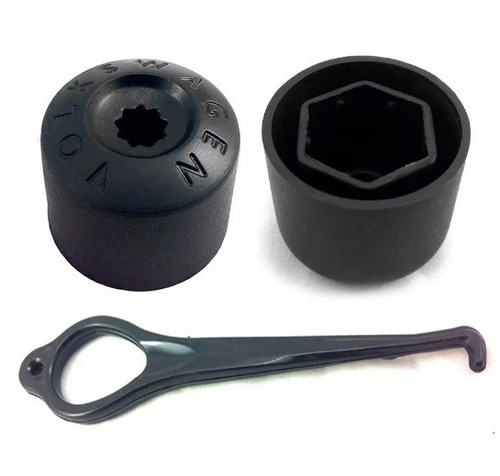 Imagem 4 de 6 de 20 Capas Capa Parafuso Roda Ferro Vw + Kit Capa De Valvula