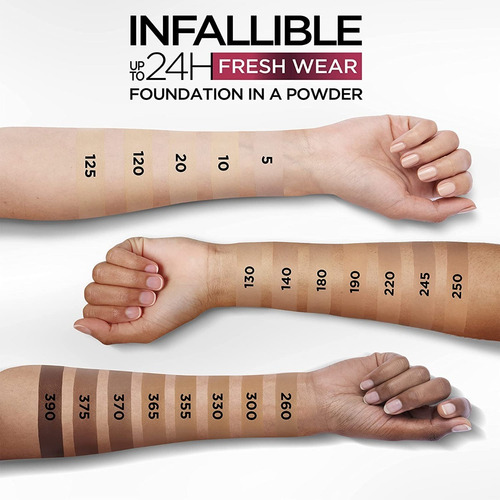 Imagen 2 de 2 de Base En Polvo Infallible Loreal