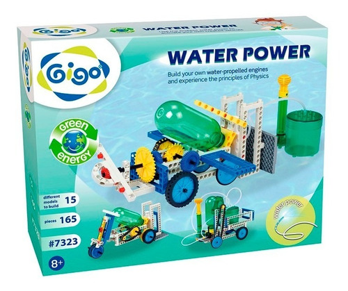 Juego Waterpower Experimento Motor Hidraulico Gigo 7323