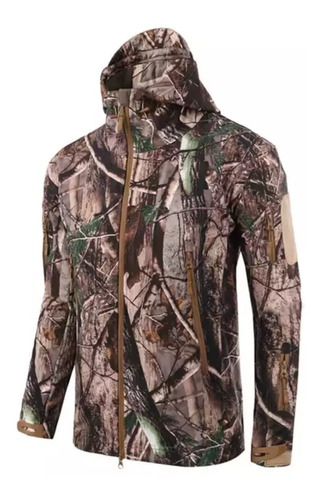 Chaqueta Camuflaje Realtree Impermeable Caza Pesca Outdoor 