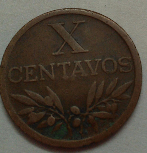 Portugal Moneda 10 Centavos 1952