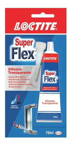 Silicona Transparente Superflex 70 Ml