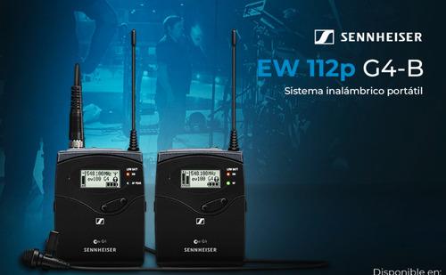 Sennheiser I Sistema Micrófono Inalámbrico Lavalier