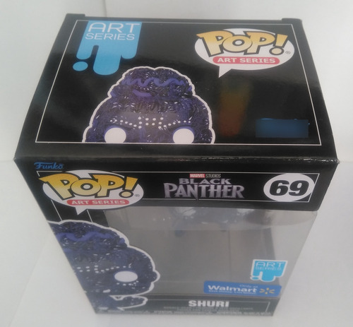 Funko Pop Lote Black Panther Art Series Shuri #69, Nakia #68 (Usado)