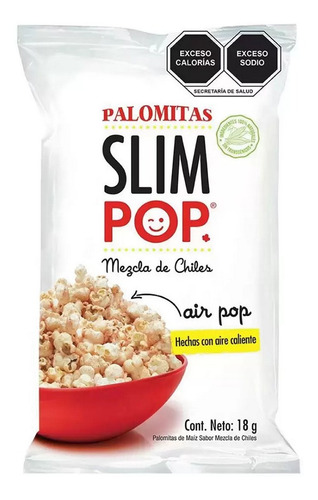 Slim Pop Palomitas Surtidas 24 Pzas