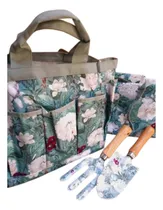 Comprar Kit Jardineria Set Bolso Herramientas Y Delantal Jardin 4p