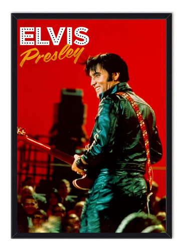 Cuadro - Póster Elvis Presley Enmarcado 
