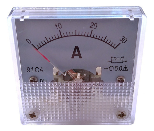 Amperimetro Analogico 0 A 30a Dc Corriente Continua