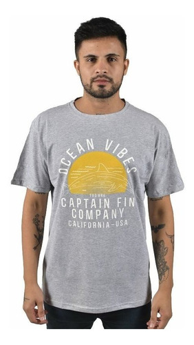 Imagen 4 de 6 de Remera Captain Fin Dolpce Hombre Algodon