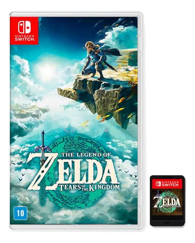 The Legend Of Zelda Tears Of The Kingdom Switch Físico (Usado)