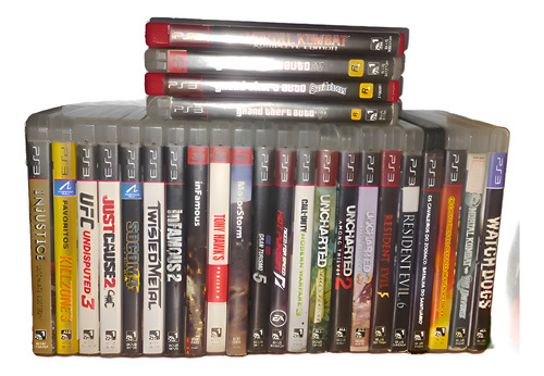 Coleção Jogos De Ps3 Fisica (midia Fisica) 26 Jogos Novos