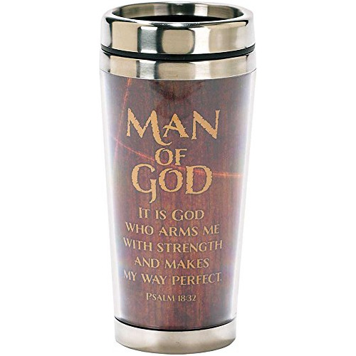 Hombre De Dios Maderagrain Aislado 16 Oz. Mug De 8ghoh