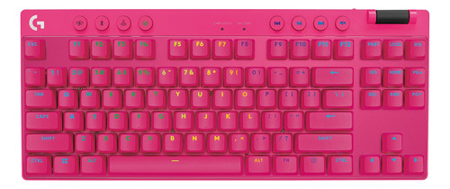 Teclado Mecánico Logitech G Pro X Tkl Lightspeed Magenta