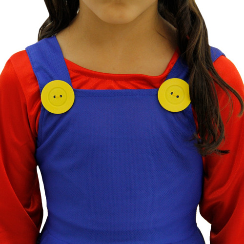 Imagen 6 de 7 de Disfraz Mario Bros Niña