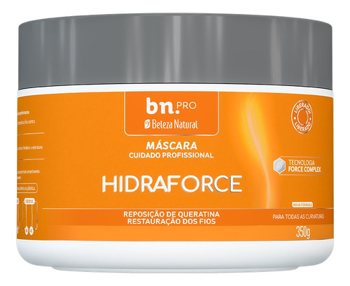 Máscara Capilar Hidraforce Beleza Natural 350g