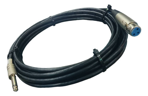 Cable Xlr A Plug 1/4 Trs Mono Para Micrófono 