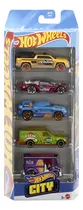 Comprar Hot Wheels Hw City Pack X 5 - Mattel P3 Color Multicolor Personaje