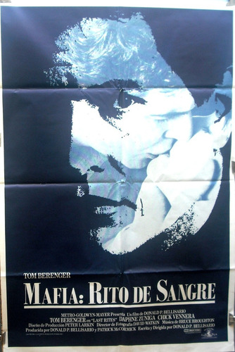 Afiche Original De La Película Mafia Rito De Sangre