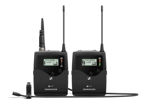 Micrófono Inalámbrico Sennheiser Ew512p G4 P/ Cámara Color Negro