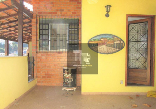 Imagem 15 de 29 de Gigantesca Casa 3 Quartos, 2 Vagas, Pomar E Quintal - Fonseca - Ca0035