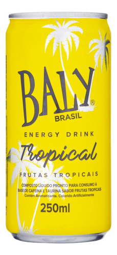 Energético Tropical Baly Lata 250ml