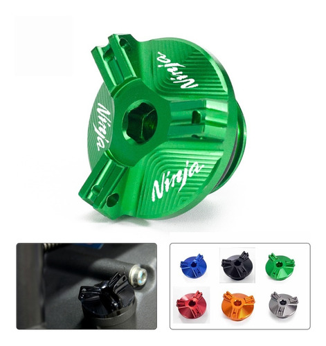 Tapón De Llenado De Aceite De Motocicleta Para Kawasaki Ninj