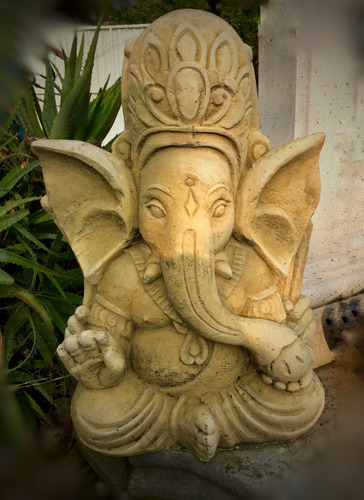 Ganesh Buda Grande Escultura Figura ( Altura 70cm)