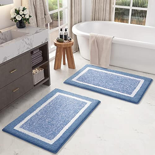 Juegos De Alfombras Y Tapetes Para Baño, 2 Piezas De Alfombr