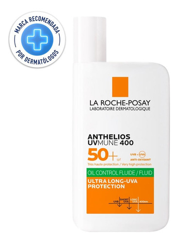 Protector Solar La Roche-Posay Rostro Anthelios Uv Mune 400 Oil Control 