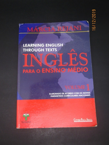 Livro Learning English Through Texts Inglês Ensino... O Para
