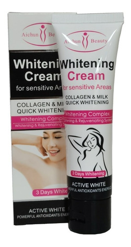 Crema Blanqueadora Aclarante Axilas Codos Entrepierna 50 Ml