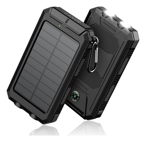 Bank De Potencia Solar-bank De 36800mah Cargador Porttil, Qc