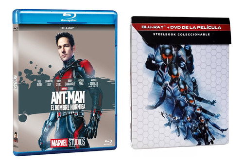 Ant-man El Hombre Hormiga 1 Y 2 Paquete Blu-ray
