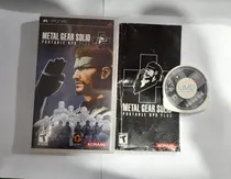 Comprar Metal Gear Solid Portable Ops Plus Completo Para Sony Psp