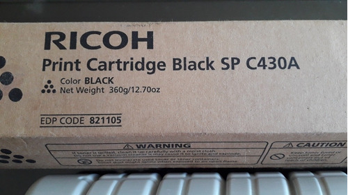 Nuevo Toner Ricoh Original Black Sp C430a 