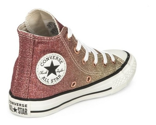 converse doradas para niñas