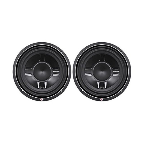 2) Rockford Fosgate P3sd4-10 10  1200 Vatios Car Audio Subwo