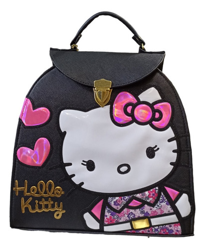 Mochila Y Bolsa  Troquelada Hello Kitty !!
